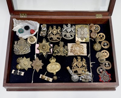 Lot 247 - Shako / Helmet Plates, Glengarry Badges, etc....
