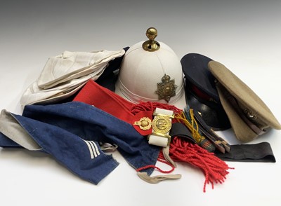 Lot 253 - Royal Marines / other Helmets, Hats, etc....