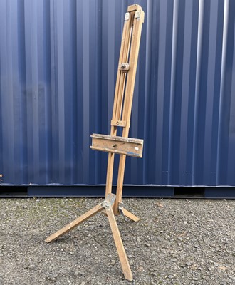 Lot 1170 - An artists easel.