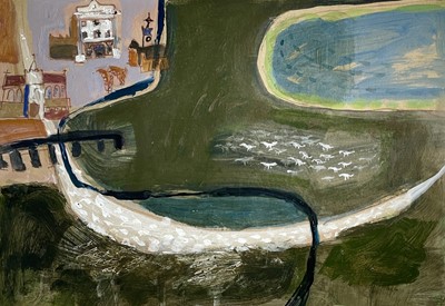 Lot 284 - Daphne MCCLURE (1930) White Hart Hotel, Hayle...
