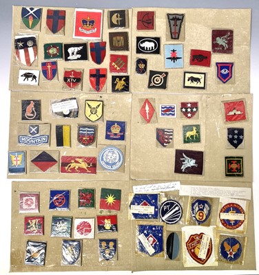 Lot 260 - British and American Divisional and Formation...