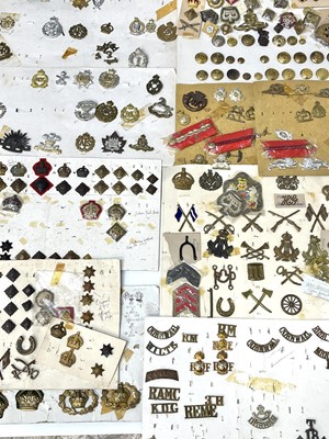 Lot 262 - Miscellaneous Cap Badges, Collar Dogs,...