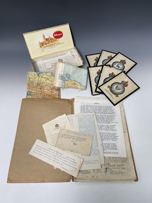Lot 279 - World War 2 Prison of War Paperwork, etc. Lot...