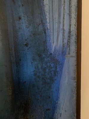 Lot 25 - Sir Terry FROST (1915-2003) Blue and Black...