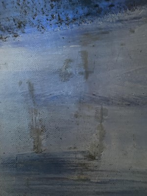 Lot 25 - Sir Terry FROST (1915-2003) Blue and Black...