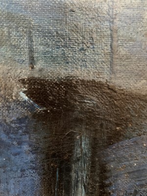 Lot 25 - Sir Terry FROST (1915-2003) Blue and Black...