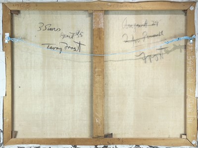 Lot 41 - Sir Terry FROST (1915-2003) 3 Suns Acrylic and...