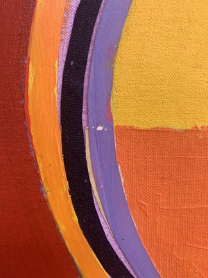 Lot 41 - Sir Terry FROST (1915-2003) 3 Suns Acrylic and...