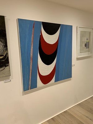 Lot 34 - Sir Terry FROST (1915-2003) R, B & W Suspended...