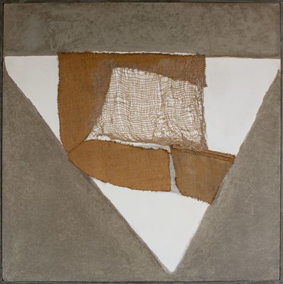Lot 19 - Sandra BLOW (1925-2006) No. Five Indigo Mixed...