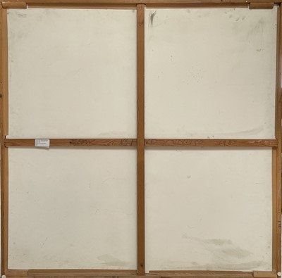 Lot 19 - Sandra BLOW (1925-2006) No. Five Indigo Mixed...