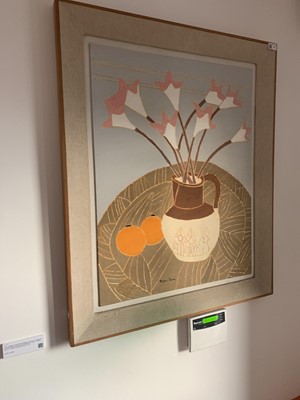 Lot 9 - Bryan PEARCE (1929-2006) Belladonna Lilies and...