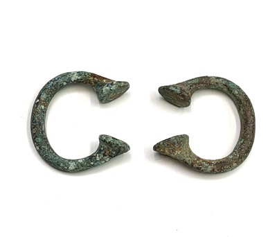 Lot 48 - Cornish shipwreck interest, Two bronze...