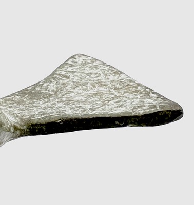 Lot 79 - Breon O'CASEY (1928-2011) Green Bird Bronze...