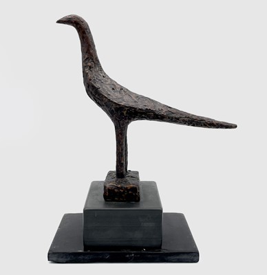Lot 156 - Breon O'CASEY (1928-2011) Small Bird Bronze...