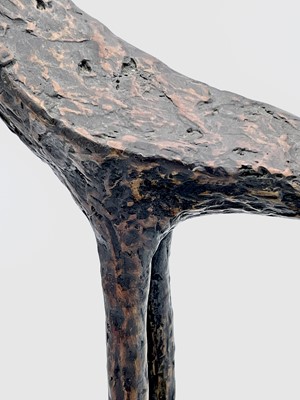 Lot 156 - Breon O'CASEY (1928-2011) Small Bird Bronze...