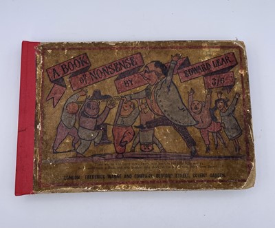 Lot 264 - EDWARD LEAR. 'A Book of Nonsense.' Eighteenth...