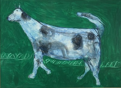 Lot 75 - Julian DYSON (1936-2003) The Dog Mixed media...