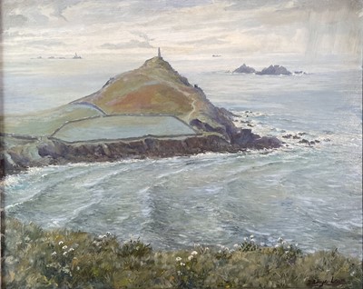 Lot 173 - Denys LAW (1907-1981) Cape Cornwall Oil on...