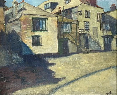 Lot 157 - Howard BARRON (1900-1991) The Wharf, St Ives...