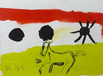 Lot 2 - Roger HILTON (1911-1975) Untitled Gouache...