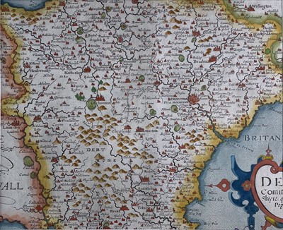 Lot 673 - CHRISTOPHER SAXTON & WILLIAM KIP. 'Devoniae...