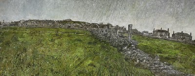 Lot 35 - David HAUGHTON (1924-1991) Landscape with...