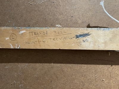 Lot 56 - Trevor BELL (1930-2017) Painting Trevail Oil...