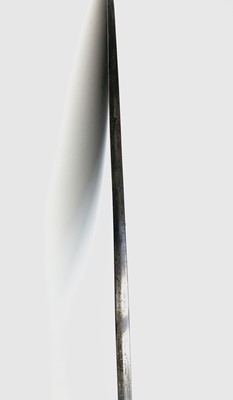 Lot 293 - A Kris, with carved wood grip and bone mounted...