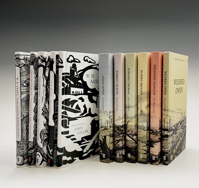 Lot 630 - Poets Of The Great War - six books of selected...