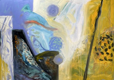 Lot 235 - Janet LYNCH (1938) Wild from the West Oil on...
