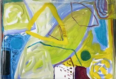 Lot 96 - Janet LYNCH (1938) April Day Oil on canvas 50...