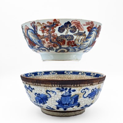 Lot 67 - A Chinese crackle glaze bowl, 19th century,...