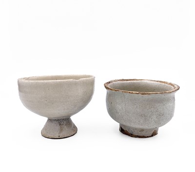 Lot 68 - A Chinese stem cup, labelled 'Stem cup,...