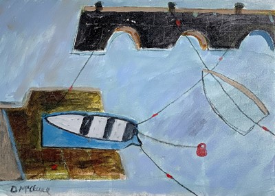 Lot 1 - Daphne McCLURE (1930) St Ives Harbour Oil on...