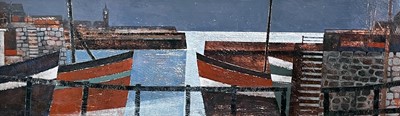Lot 27 - Sheila TOLLEY (1939) Midnight - Porthleven,...