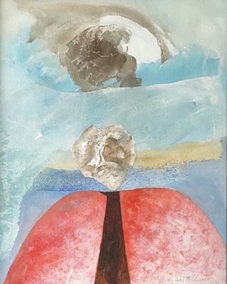 Lot 1160 - Carmelo CASTELLANO (1925) Double Face Oil on...