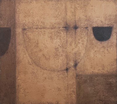Lot 66 - Terry WHYBROW (1932-2020) Abstract boat hulls...