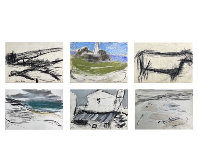 Lot 73 - Dick GILBERT (1935 - 2008) Various mixed media...