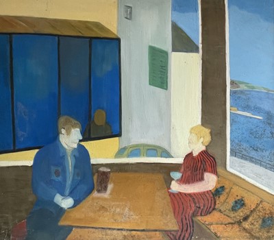Lot 125 - Bob BOURNE (1931) The Fishermans' Arms Oil on...