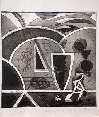 Lot 1048 - Gordon HOUSE (1932-2005) Pray Etching Signed...