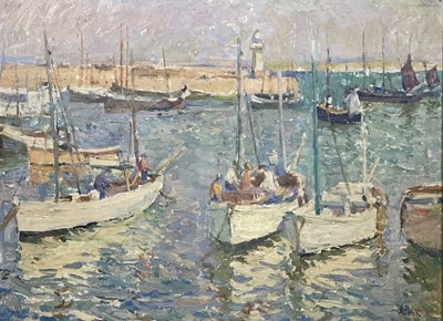 Lot 50 - John Anthony PARK (1880-1962) St Ives Harbour...