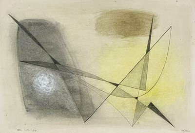 Lot 16 - John WELLS (1907-2000) Untitled, 86/8D Mixed...