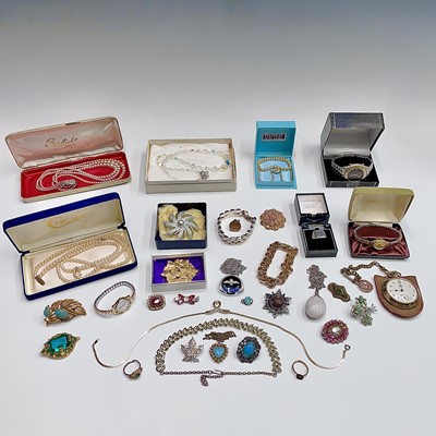 Lot 171 - Costume jewellery, etc.