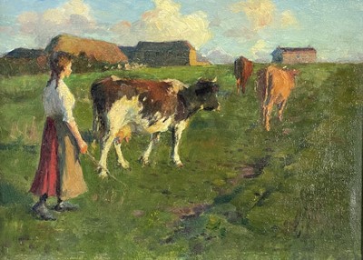 Lot 76 - Harold C. HARVEY (1874-1941) To Pastures New...