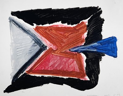 Lot 46 - Trevor BELL (1930-2017) Wedger Mixed media...