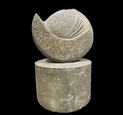 Lot 1020 - Max BARRETT (1937-1988) Rocking Cat Carved...