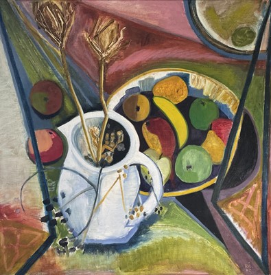 Lot 30 - Ray AMBROSE (1926-1989) Still Life II (Mirror...