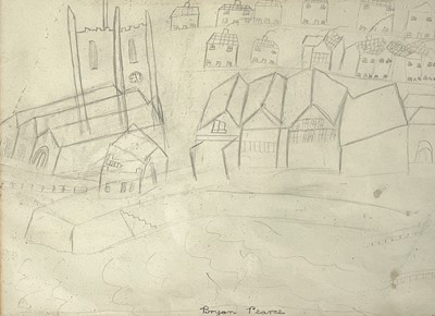 Lot 164 - Bryan PEARCE (1929-2006) St Ives Pencil...