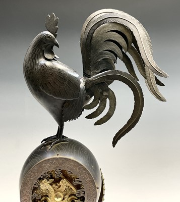 Lot 28 - An impressive Japanese gilt bronze eight-day...